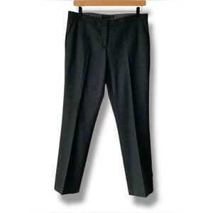 FABIANA FILIPPI Trousers Wool Straight Leg Crop Italy Office Quiet Luxury Small
